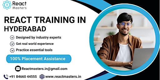 Hauptbild für React JS Training in Hyderabad
