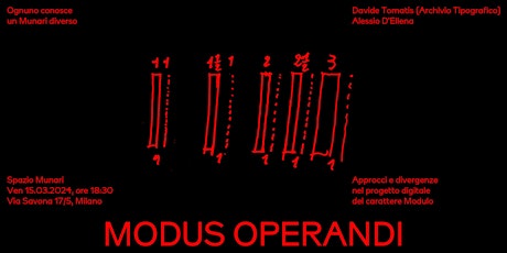 Immagine principale di Modus Operandi: approcci e divergenze nel progetto digitale di Modulo 