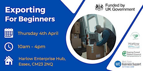 Exporting for Beginners - Free workshop for SMEs