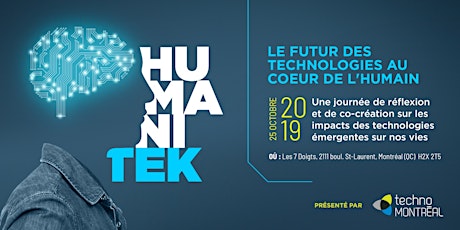 Le Futur des technologies au coeur de l'humain // The Future of human-centered technologies primary image