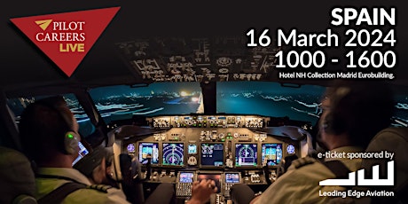Pilot Careers Live España - Madrid 16 marzo, 2024  primärbild