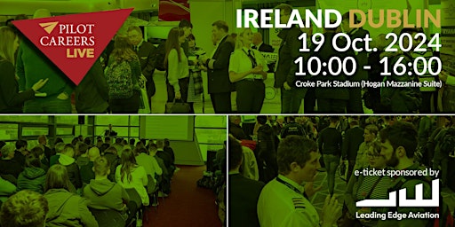 Imagem principal de Pilot Careers Live Dublin - 19 October 2024