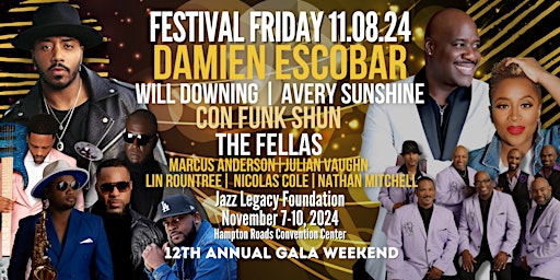 Primaire afbeelding van Damien Escobar  | Will Downing/Avery Sunshine | Con Funk Shun |The Fellas