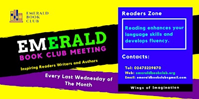 Imagem principal de Emerald Book Club End-of-Month Book Club Meeting! ✨