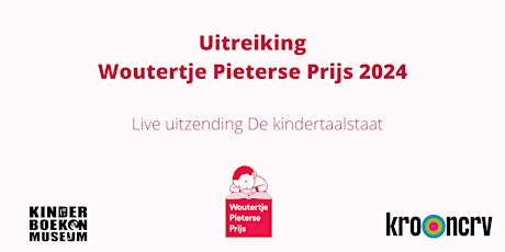 Uitreiking Woutertje Pieterse Prijs 2024