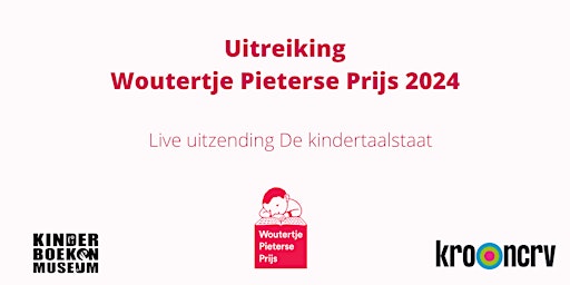 Uitreiking Woutertje Pieterse Prijs 2024 primary image