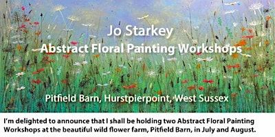 Imagen principal de One Day Abstract Floral Painting Workshops