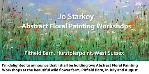 One Day Abstract Floral Painting Workshops primary image