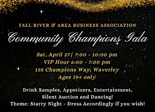 Community Champions Gala