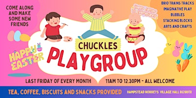 Imagem principal do evento Chuckles Baby and Toddler Playgroup - Easter Edition