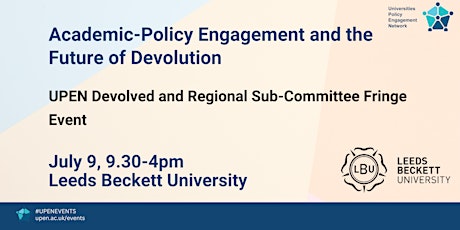 CONF 24: Academic-Policy Engagement and the Future of Devolution