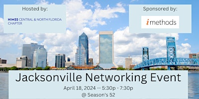 Jacksonville Healthcare Professionals & Health IT Networking Social primary image