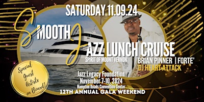Smooth Jazz Lunch Cruise & Day Party / Spirit of Mt. Vernon primary image