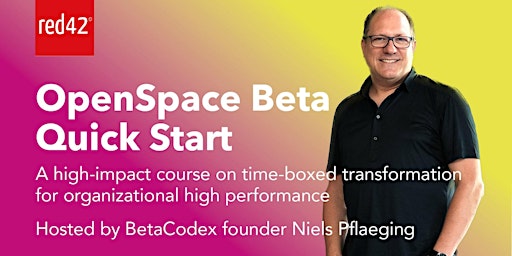 Imagem principal do evento OpenSpace Beta Quick Start I Get transformation done in 90 days