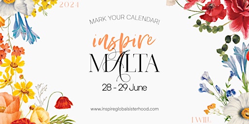Imagem principal do evento INSPIRE Malta 2024