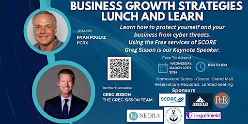 Imagem principal do evento Business Growth Strategies Lunch and Learn