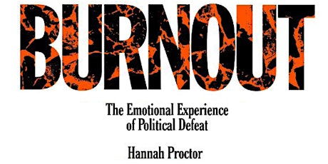 Book Launch for 'Burnout' by Hannah Proctor