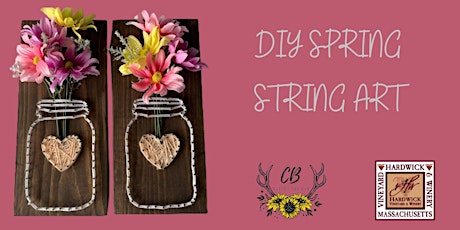 DIY string art class with CB Custom Designs