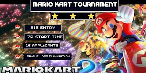 Imagem principal do evento ThirdSpace Mario Kart Tournament