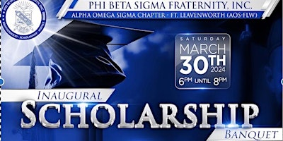 Primaire afbeelding van Alpha Omega Sigma Chapter-FLW: Scholarship Banquet