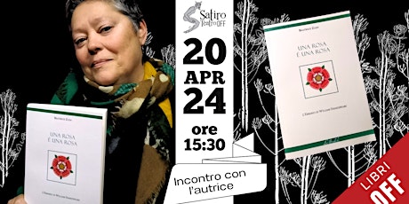 Incontro con l’autrice Beatrice Zuin del libro “Una rosa è una rosa”