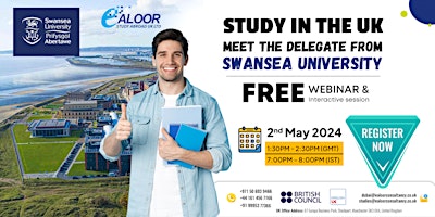 Hauptbild für Free Live Webinar  with  Swansea University