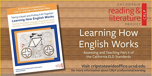CRLP Learning How English Works