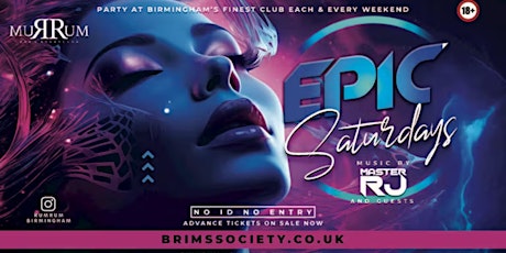 EPIC SATURDAYS AT @RUMRUMBIRMINGHAM