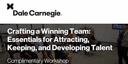 Essentials for Attracting, Keeping, and Developing Talent (In-person Only) primary image