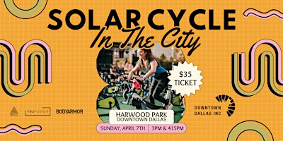 Solar Cycle In the City with Downtown Dallas Inc primary image