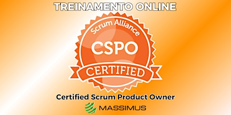 Imagem principal do evento Treinamento Online: CSPO Certified Scrum Product Owner  #124