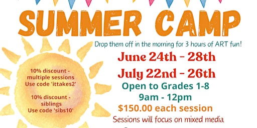 WakaDoodles Summer Vacation Camp - June 24th-28th  primärbild