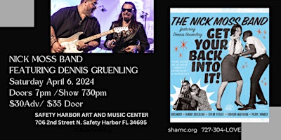 Nick Moss Band - Featuring Dennis Gruenling primary image