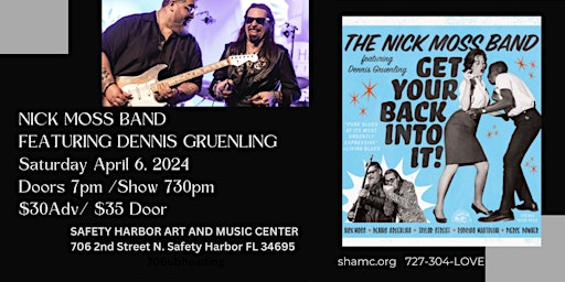 Imagem principal de Nick Moss Band - Featuring Dennis Gruenling