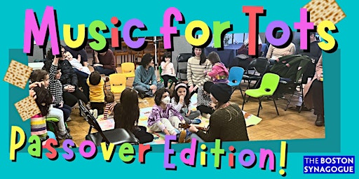 Imagem principal do evento Music for Tots: Passover Edition!