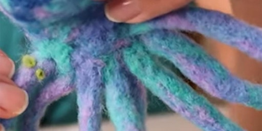 FUN WITH FIBER: WET FELTED OCTOPUS