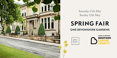 Imagem principal de Join us for a Spring Fair at One Devonshire Gardens