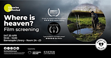 Imagem principal do evento Where is Heaven? film screening at Barnstaple Library