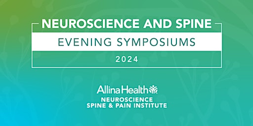 Imagem principal do evento 2024 Neuroscience and Spine Symposium Series | Maple Grove, MN