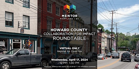 COLLABORATON FOR IMPACT ROUNDTABLE - HOWARD COUNTY