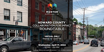 COLLABORATON FOR IMPACT ROUNDTABLE - HOWARD COUNTY primary image