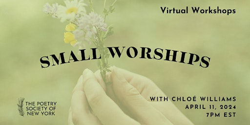 Imagen principal de PSNY Virtual Workshop: Small Worships