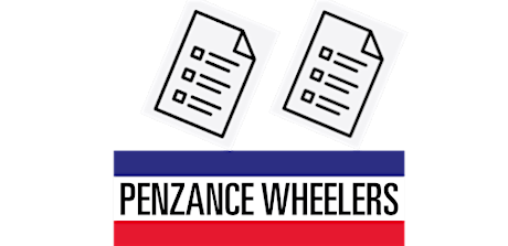 Penzance Wheelers Quiz night at The Queens Inn Botallack