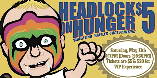 Imagem principal do evento Headlock on Hunger - Professional Wrestling