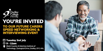 Primaire afbeelding van Business Event – Future Carers Speed Networking & Interviewing