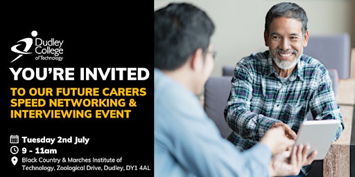 Imagem principal de Business Event – Future Carers Speed Networking & Interviewing