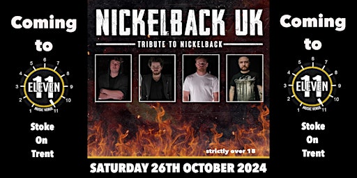 Nickelback UK live at Eleven Stoke  primärbild