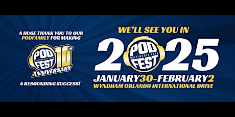 Podfest Expo 2025 Orlando