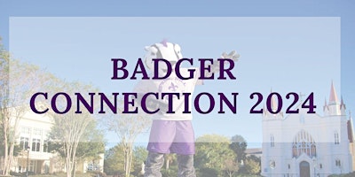 2024 BADGER CONNECTION SESSION 2 & COURSE REGISTRATION primary image