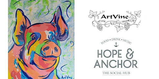 Imagem principal do evento ArtVine, Sip & Paint in Wokingham, 9th May 2024